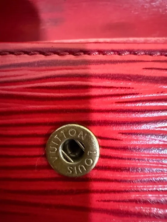 Louis Vuitton Epi Leather Key-Holder Wallet Authentic Louis Vuitton Keychain - Picture 9 of 13